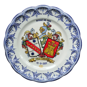 PLATO HERÁLDICO DE CERÁMICA 35CM