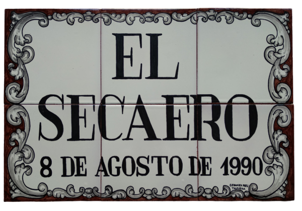 ROTULO CERAMICO PERSONALIZADO