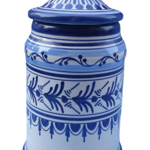 TARRO DE CERÁMICA DE TALAVERA CON GRECA