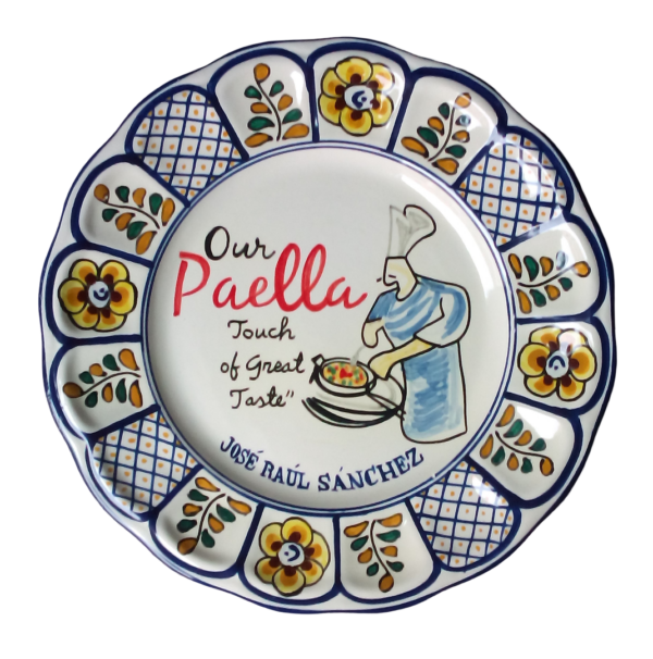 PLATO DE CERÁMICA PARA TROFEO