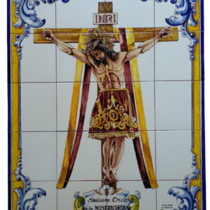 retablo cerámico Cristo de la Misericordia