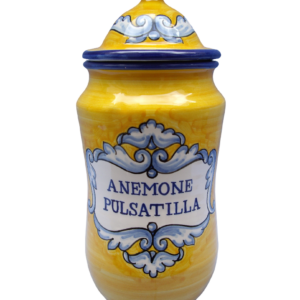 Tarro de farmacia personalizado en cerámica de Talavera