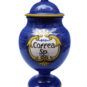 tarro de farmacia en cerámica de Talavera