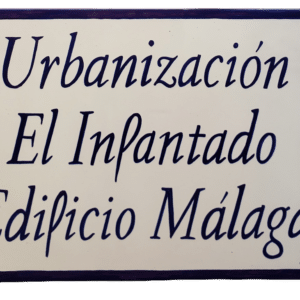 azulejo de cerámica para entrada urbanización