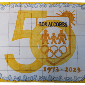 Mural de cerámica de Talavera