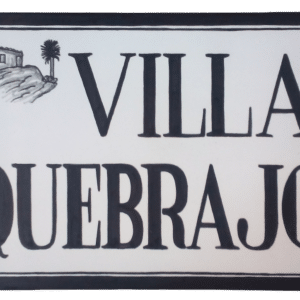 Azulejo de cerámica personalizado pintado a mano de 20x30 cm