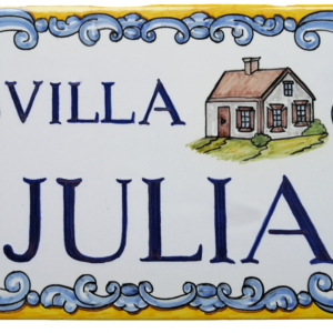 azulejo personalizado en cerámica para fachada