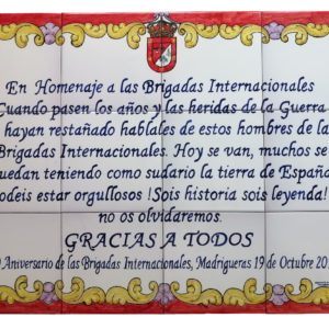 mural cerámica Talavera artesanal