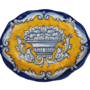 Bandeja cerámica de Talavera renacentista