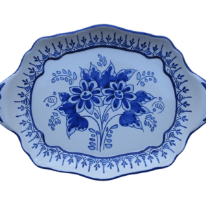 Bandeja cerámica Talavera pintada a mano